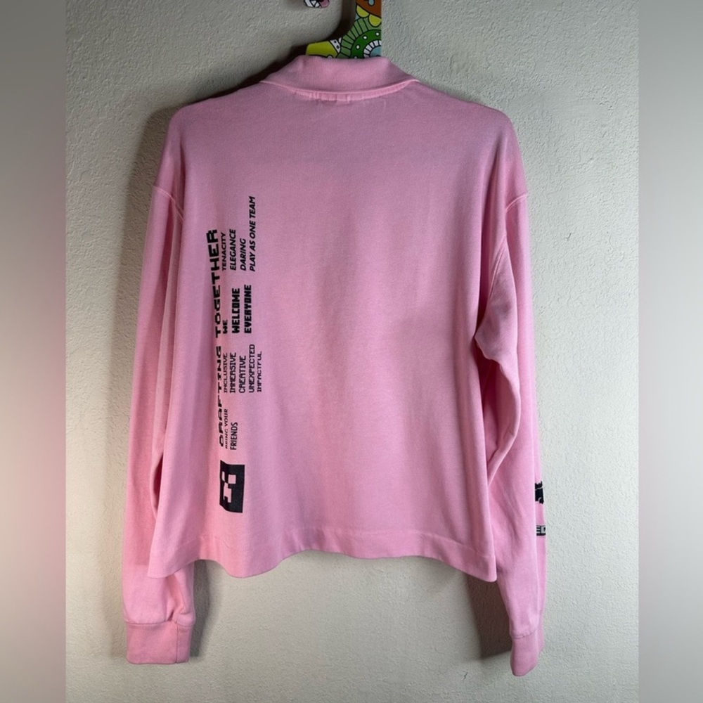 Lacoste Pink Long Sleeve Tee - Picture 2 of 5